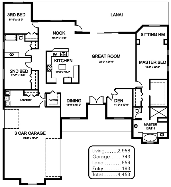 Don Lorae Model Home from Dream Custom Homes in Hernando County, Citrus
