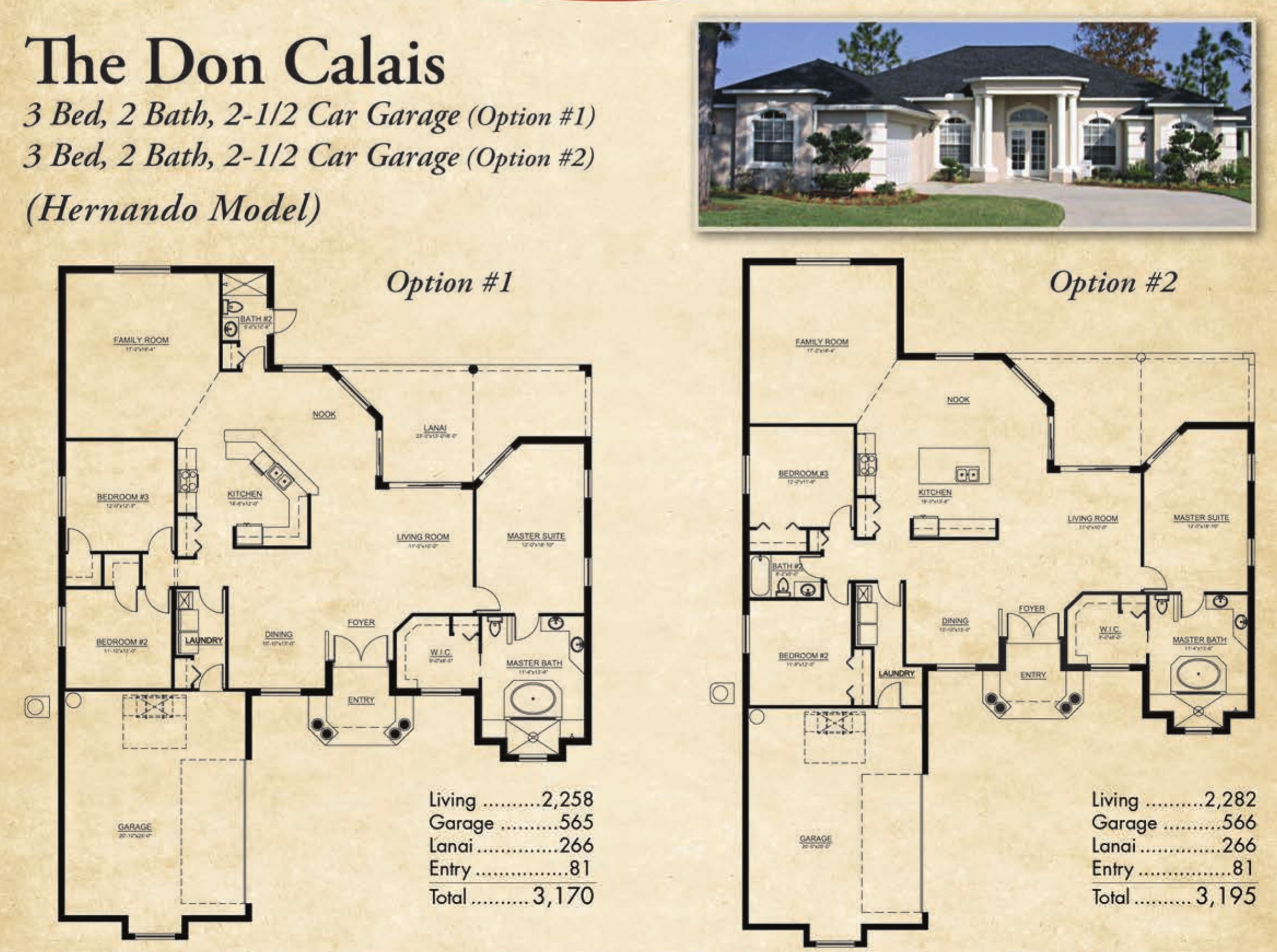 Don Calais floorplan