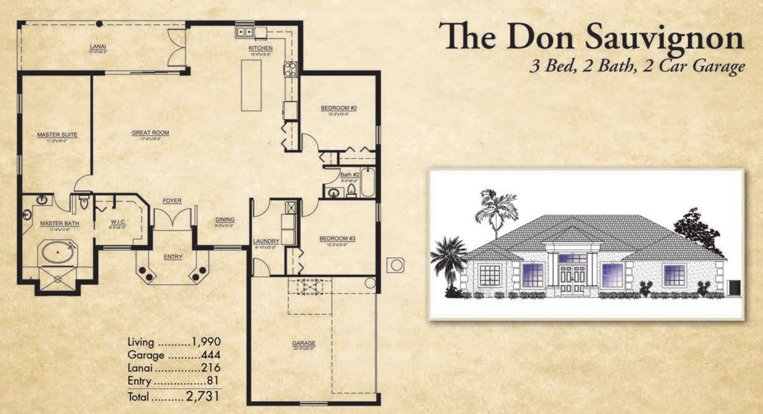 Don Sauvignon floorplan